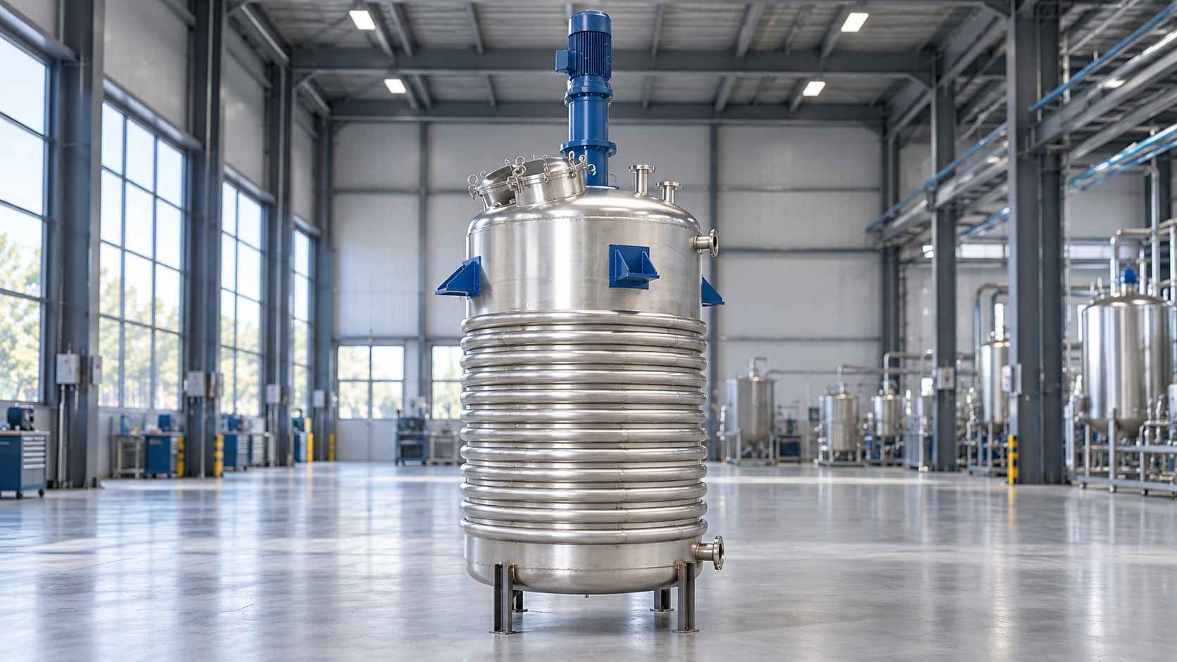 Reaktör — fabrika ortamında ürün görünümü