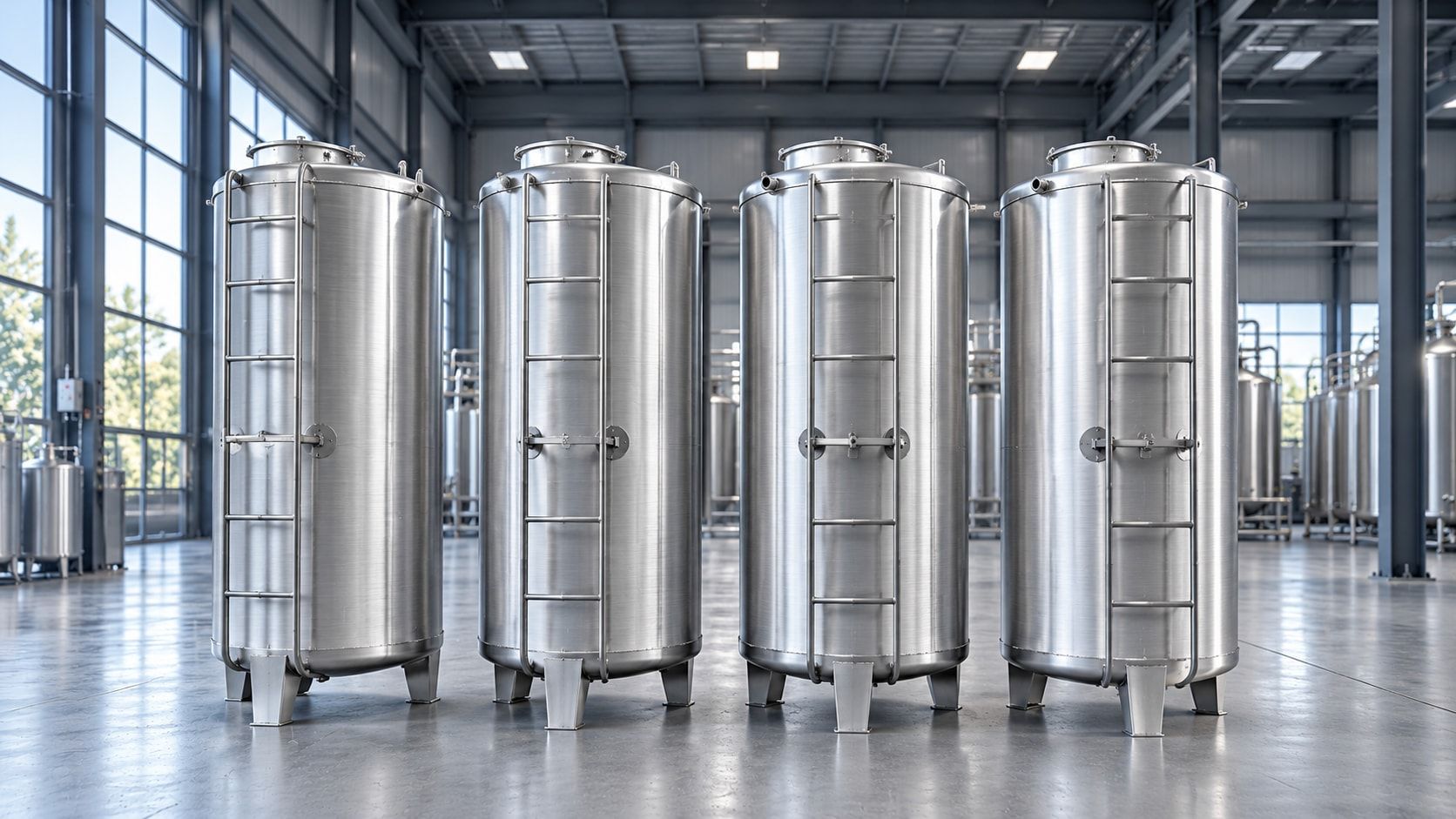 Stok Tankı — fabrika ortamında ürün görünümü